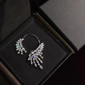 Classic S925 Sterling Silver Tassel Stud Earrings