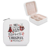 Hot Cocoa Christmas Jewelry Storage Box with Mirror