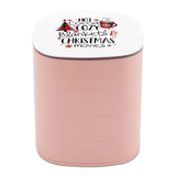 Hot Cocoa Christmas Jewelry Storage Box with Mirror