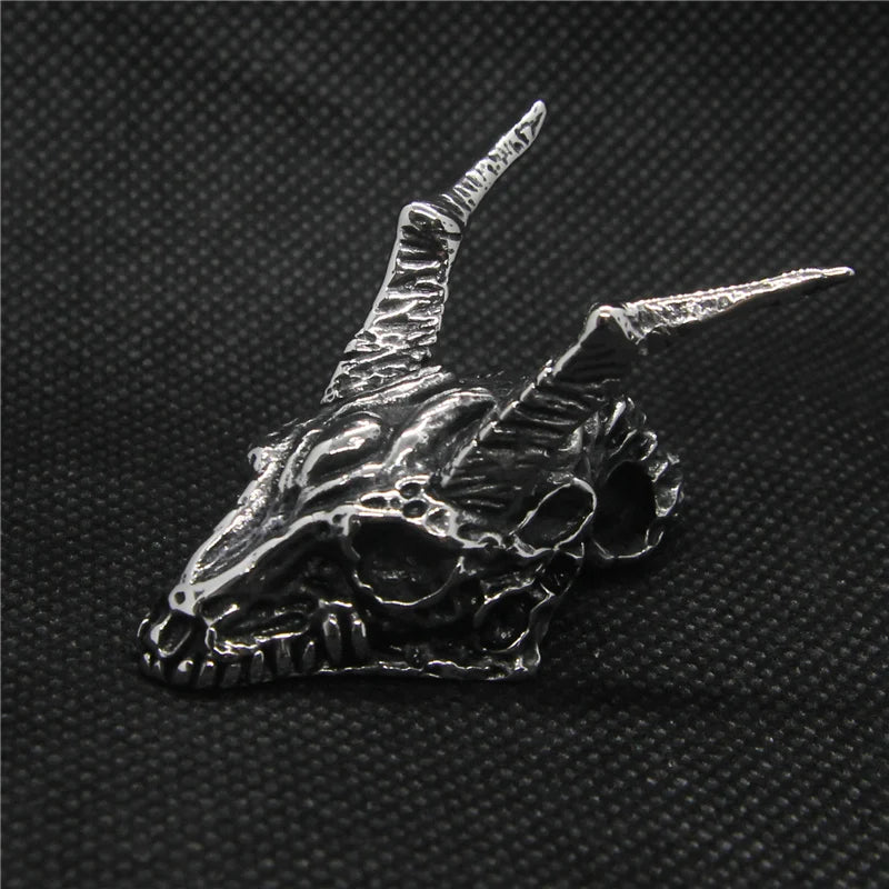 Hot Dragon Skull Pendant Stainless Steel Mens Pendant