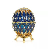 Easter and Christmas Decorative Eggs and Jewelry Boxes