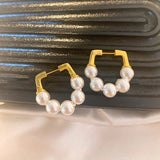 Europe Famous Pearl Earrings Women Jewelry Gift