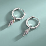 S925 Silver Diamond Earrings Female Sorbet