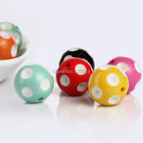 20mm Bubblegum Beads Polka Dot Chunky Beads Necklace&Bracelet