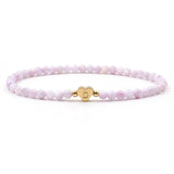 Colorful Bead Bracelet Initial Letter Women Gift