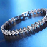 925 Silver Zircon Bracelet