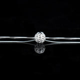 925 Silver Heart Ball Necklace Pendant