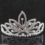 Heart Crystal Bridal Tiara Crown Wedding Headband