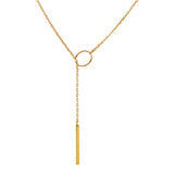 Casual Infinity Cross Pendant Choker Necklace Women Jewelry