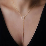 Casual Infinity Cross Pendant Choker Necklace Women Jewelry