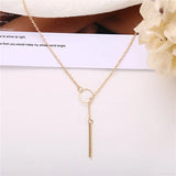 Casual Infinity Cross Pendant Choker Necklace Women Jewelry