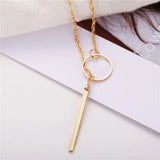 Casual Infinity Cross Pendant Choker Necklace Women Jewelry