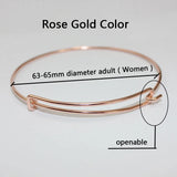 Adjustable Wire Bangle Bracelet Lot, Expandable Charm Jewelry for Women - Pack