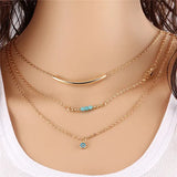 Coin Tassels Lariat Bar Necklaces Beads Choker Feather Pendants Bijoux