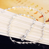 925 Sterling Silver Bracelet Chain Wedding Jewelry