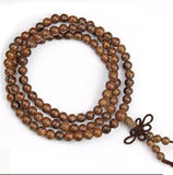 Vintage Wenge Natural Wood 6MM Beads Wooden Bracelet Men