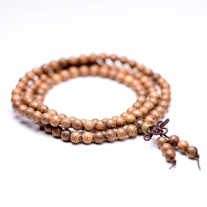 Vintage Wenge Natural Wood 6MM Beads Wooden Bracelet Men