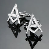Masonic Square & Compass Cuff Links Freemasonry Masonic Cuff Buttons
