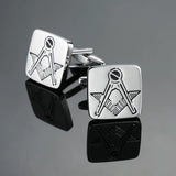 Masonic Square & Compass Cuff Links Freemasonry Masonic Cuff Buttons