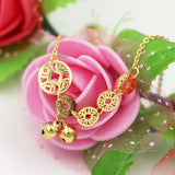 Chinese Coins Little Bell Anklet Women Girl Barefoot Jewelry
