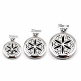Flower Perfume Diffuser Necklace Aromatherapy Locket Pendant