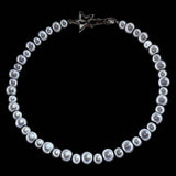 Reflective Beads Chains Choker Star Necklaces for Women Unisex