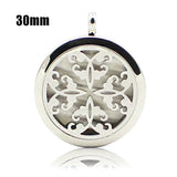 Aromatherapy Essential Oil Locket Necklace with Chain