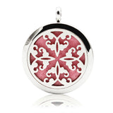 Aromatherapy Essential Oil Locket Necklace with Chain