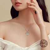 Sunflower Pendant Necklace 925 Sterling Silver Jewelry Gift