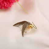 Golden Snitch Earrings Wing Earrings 24pairs/lot