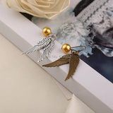 Golden Snitch Earrings Wing Earrings 24pairs/lot