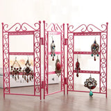 Metal Stand Jewelry Organizer Display Rack