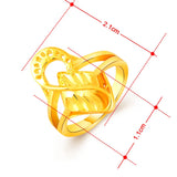 24k Gold Plated Rings for Women - Wedding Party Gift