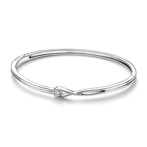 100% S925 Sterling Silver Moments Brilliance Closure Bracelet
