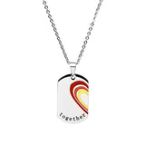 Rainbow Love LGBT Pride Necklace