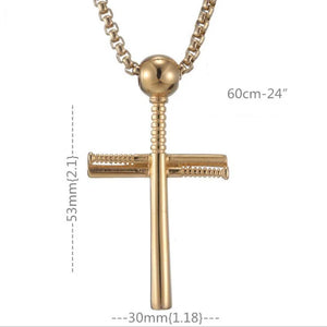 Crystal Cross Pendant Necklace European Charm Chain