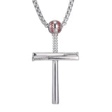 Crystal Cross Pendant Necklace European Charm Chain