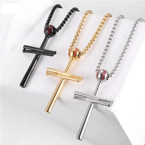 Crystal Cross Pendant Necklace European Charm Chain