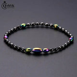 Hematite Stone Weight Loss Anklet Magnetic Beads Bracelet