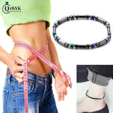 Hematite Stone Weight Loss Anklet Magnetic Beads Bracelet