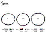 Hematite Stone Weight Loss Anklet Magnetic Beads Bracelet