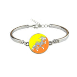 Flag Map Bracelet Belize Botswana Spain Bolivia Gem Bracelet Female Jewelry