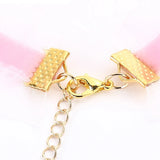 Sexy Fold Pearl Clavicle Chain Necklace Lace