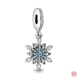 Starry Sky Beads Pendant Dangle Charms for Silver Bracelet
