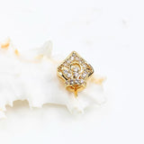 Pendant Mount Base for 8-9mm Pearls Stones Beads