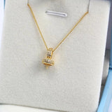 Pendant Mount Base for 8-9mm Pearls Stones Beads
