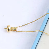 Pendant Mount Base for 8-9mm Pearls Stones Beads