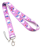 Cartoon Lanyard for Keys Mobile Phone Neck Straps Cute Keychains