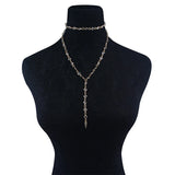Crystal Pendant Necklace for Couple Lovers N415