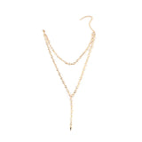 Crystal Pendant Necklace for Couple Lovers N415